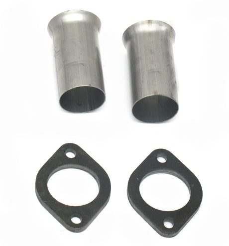 JBA 2.5in Stainless Steel 1650 Starter Tubes JBA Exhaust Adapters  AXOPROS