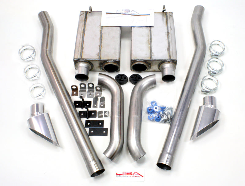 JBA 65-70 Ford Mustang 260-428 409SS Eleanor Style Dual Side Header Back Exhaust JBA Header Back  AXOPROS
