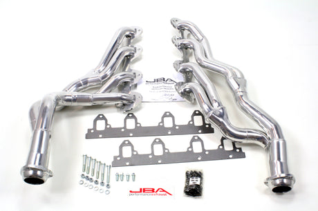 JBA 67-70 Ford Mustang 390-428 FE 1-3/4in-2-1/2in Primary Silver Ctd Tri Y Header JBA Headers & Manifolds  AXOPROS