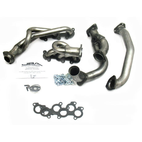 JBA 95-00 Toyota 3.4L V6 w/o EGR 1-1/2in Primary Raw 409SS Cat4Ward Header JBA Headers & Manifolds  AXOPROS