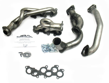 JBA 95-00 Toyota 3.4L V6 w/o EGR 1-1/2in Primary Raw 409SS Cat4Ward Header JBA Headers & Manifolds  AXOPROS
