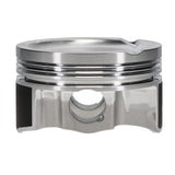 JE Pistons VW TSI 2.0 Turbo 83mm Bore +.50mm Oversize 9.6:1 CR -7.8cc Dish Piston (Set of 4) JE Pistons Piston Sets - Forged - 4cyl  AXOPROS