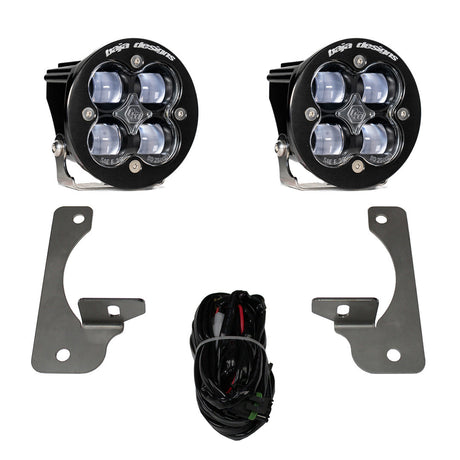 Jeep JK Squadron-R SAE Fog Pocket Light Kit Baja Designs Fog Light Kit  AXOPROS