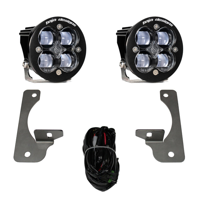 Jeep JK Squadron-R SAE Fog Pocket Light Kit Baja Designs Fog Light Kit  AXOPROS