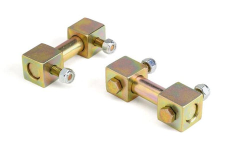 JKS Manufacturing Jeep Wrangler TJ/LJ Lower Shock Bar Pin Eliminator - Front JKS Manufacturing Suspension Arms & Components  AXOPROS