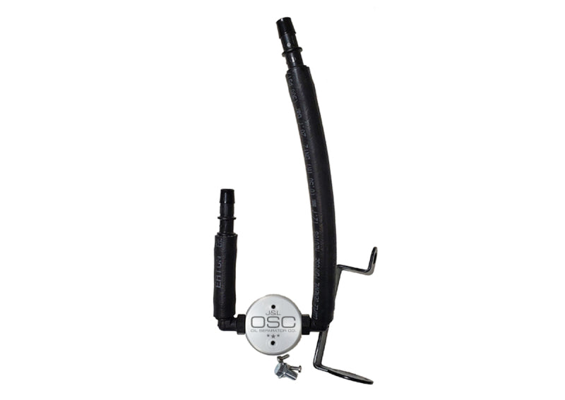 J&L 05-23 Dodge Charger 5.7L Hemi Passenger Side Oil Separator 3.0 - Clear Anodized J&L Oil Separators  AXOPROS