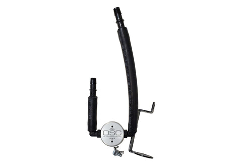 J&L 05-23 Dodge Charger 5.7L Hemi Passenger Side Oil Separator 3.0 - Clear Anodized J&L Oil Separators  AXOPROS