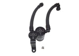 J&L 07-14 Ford Mustang GT500 Oil Separator 3.0 Passenger Side (Remote Mount) - Black Anodized J&L Oil Separators  AXOPROS