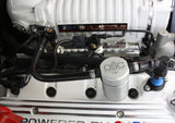 J&L 07-14 Ford Mustang GT500 Passenger Side Oil Separator 3.0 - Clear Anodized J&L Oil Separators  AXOPROS