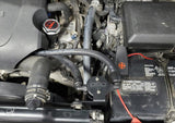 J&L 07-21 Toyota Tundra 5.7L Driver Side Oil Separator 3.0 - Black Anodized J&L Oil Separators  AXOPROS