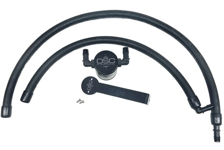 J&L 09-18 Ram 1500 5.7L Passenger Side Oil Separator 3.0 - Black Anodized J&L Oil Separators  AXOPROS