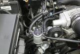J&L 10-15 Chevrolet Camaro LS3 6.2L Passenger Side Oil Separator 3.0 - Clear Anodized J&L Oil Separators  AXOPROS