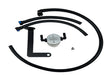 J&L 10-15 Chevrolet Camaro LS3 6.2L Passenger Side Oil Separator 3.0 - Clear Anodized J&L Oil Separators  AXOPROS