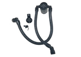 J&L 10-18 Ford Taurus Sho EcoBoost V6 Passenger Side Oil Separator 3.0 - Black Anodized J&L Oil Separators  AXOPROS