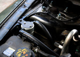J&L 10-18 Ford Taurus Sho EcoBoost V6 Passenger Side Oil Separator 3.0 - Clear Anodized J&L Oil Separators  AXOPROS
