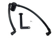 J&L 10-19 Ford Flex EcoBoost V6 Passenger Side Oil Separator 3.0 - Black Anodized J&L Oil Separators  AXOPROS