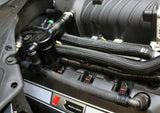 J&L 11-17 Ford Mustang GT (w/Roush/VMP S/C) Passenger Side Oil Separator 3.0 - Black Anodized J&L Oil Separators  AXOPROS
