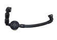 J&L 11-17 Ford Mustang V6 Passenger Side Oil Separator 3.0 V2 - Black Anodized J&L Oil Separators  AXOPROS