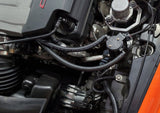 J&L 14-19 Chevrolet Corvette LT1 6.2L Driver Side Oil Separator 3.0 - Black Anodized J&L Oil Separators  AXOPROS