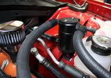 J&L 15-17 Dodge Hellcat 6.2L Hemi Driver Side Oil Separator 3.0 - Black Anodized J&L Oil Separators  AXOPROS