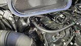 J&L 15-25 Ford Transit 150/250/350 3.5L EcoBoost Passenger Side Oil Separator 3.0 - Black Anodized J&L Oil Separators  AXOPROS