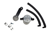 J&L 16-23 Toyota Tacoma 3.5L Driver Side Oil Separator 3.0 - Clear Anodized J&L Oil Separators  AXOPROS