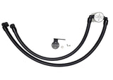 J&L 17-22 Ford F-250 6.2L/7.3L Passenger Side Oil Separator 3.0 - Clear Anodized J&L Oil Separators  AXOPROS