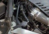 J&L 18-22 Kia Stinger GT 3.3TT Passenger Side Oil Separator 3.0 - Black Anodized J&L Oil Separators  AXOPROS