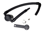 J&L 18-22 Kia Stinger GT 3.3TT Passenger Side Oil Separator 3.0 - Black Anodized J&L Oil Separators  AXOPROS
