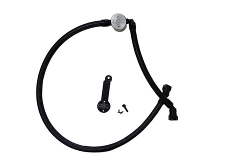 J&L 18-25 Jeep Wrangler JL 3.6L Driver Side Oil Separator 3.0 - Clear Anodized J&L Oil Separators  AXOPROS