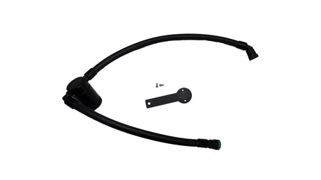 J&L 19-23 Chevy Silverado/GMC Sierra 1500 2.7L Passenger Side Oil Separator 3.0 - Black Anodized J&L Oil Separators  AXOPROS