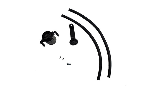 J&L 19-24 Ford/Lincoln SUV & Trucks w 2.0 EcoBoost Driver Side Oil Separator 3.0 - Black Ano J&L Oil Separators  AXOPROS