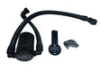 J&L 2011-2017 Ford Mustang GT Driver Side Oil Separator 3.0 - Black Anodized J&L Oil Separators  AXOPROS