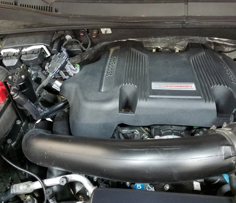 J&L 2011-2025 Ford F-150 2.7L/3.5L/5.0L Passenger Side Oil Separator 3.0 - Black Anodized J&L Oil Separators  AXOPROS