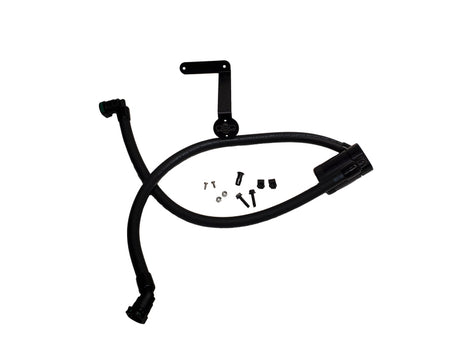 J&L 2011-2025 Ford F-150 2.7L/3.5L/5.0L Passenger Side Oil Separator 3.0 - Black Anodized J&L Oil Separators  AXOPROS