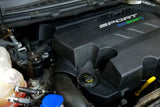 J&L 2015-2024 Ford Edge Sport/ST Passenger Side Oil Separator 3.0 - Black Anodized J&L Oil Separators  AXOPROS