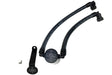 J&L 2015-2024 Ford Edge Sport/ST Passenger Side Oil Separator 3.0 - Black Anodized J&L Oil Separators  AXOPROS