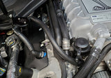 J&L 2020-2022 Ford Mustang GT500 Passenger Side Oil Separator 3.0 - Black Anodized J&L Oil Separators  AXOPROS