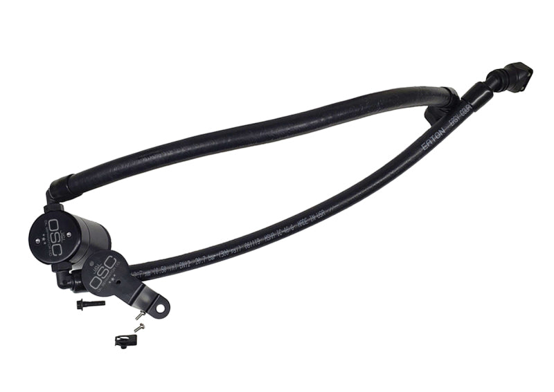 J&L 2020-2025 Ford Explorer 3.0L EcoBoost Oil Separator 3.0 Passenger Side - Black Anodized J&L Oil Separators  AXOPROS