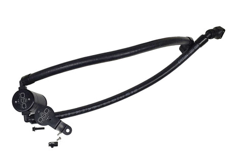 J&L 2020-2025 Ford Explorer 3.0L EcoBoost Oil Separator 3.0 Passenger Side - Black Anodized J&L Oil Separators  AXOPROS