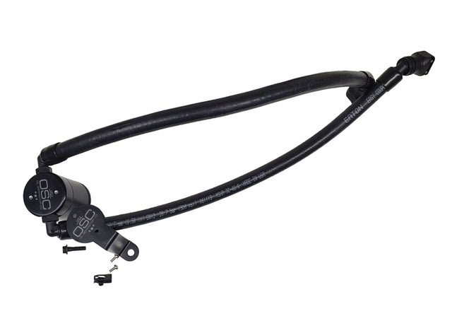 J&L 2020-2025 Ford Explorer 3.0L EcoBoost Oil Separator 3.0 Passenger Side - Black Anodized J&L Oil Separators  AXOPROS