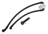 J&L 2021-2024 Ram TRX 6.2L Supercharged Passenger Side Oil Separator 3.0 - Clear Anodized J&L Oil Separators  AXOPROS