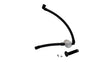 J&L 2021-2025 Ford Bronco 2.7L 3.0 Oil Separator Passenger Side- Clear Anodized J&L Oil Separators  AXOPROS