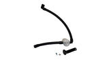 J&L 2021-2025 Ford Bronco 2.7L 3.0 Oil Separator Passenger Side- Clear Anodized J&L Oil Separators  AXOPROS