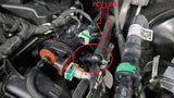 J&L 2021.5-2024 Ford Bronco 2.3L EcoBoost Oil Separator 3.0 Passenger Side - Black Anodized J&L Oil Separators  AXOPROS