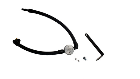J&L 2021.5-2024 Ford Bronco 2.3L EcoBoost Oil Separator 3.0 Passenger Side - Clear Anodized J&L Oil Separators  AXOPROS