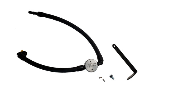 J&L 2021.5-2024 Ford Bronco 2.3L EcoBoost Oil Separator 3.0 Passenger Side - Clear Anodized J&L Oil Separators  AXOPROS