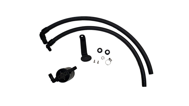 J&L 22-25 Toyota Tundra, 23-25 Sequoia 3.5L Turbo Oil Separator 3.0 Driver Side - Black Anodized J&L Oil Separators  AXOPROS