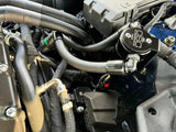 J&L 24-25 Ford Mustang GT w/ Whipple Supercharger Oil Separator 3.0 PCV Side - Black Anodized J&L Oil Separators  AXOPROS