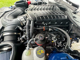 J&L 24+ Ford Mustang 5.0L (w/ Whipple Supercharger) Oil Separator - 3.0 CCV Side Black Anodized J&L Oil Separators  AXOPROS